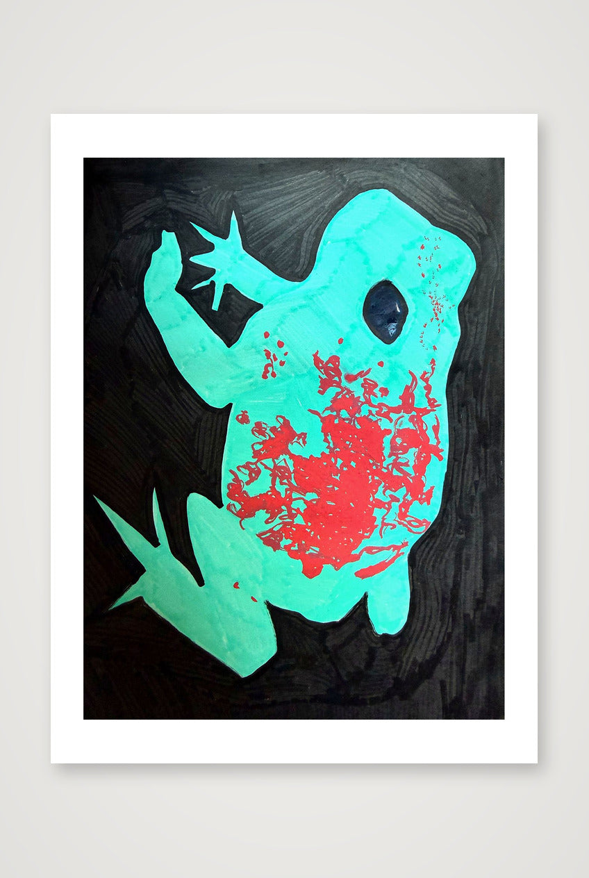 Jampatu I fine-art print, Medium, 11.8 × 15.7 in / 30 × 40 cm, with an even white border