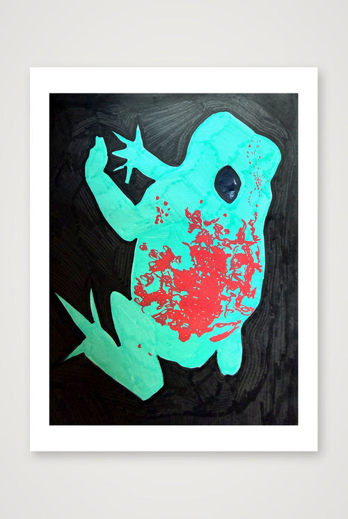 Jampatu I fine-art print, Medium, 11.8 × 15.7 in / 30 × 40 cm, with an even white border