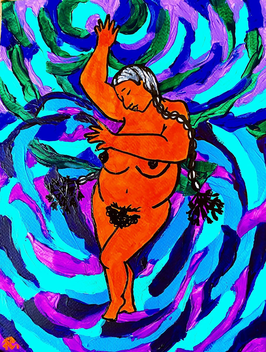 Madonne XXXV, artwork by Sharoll Siñani