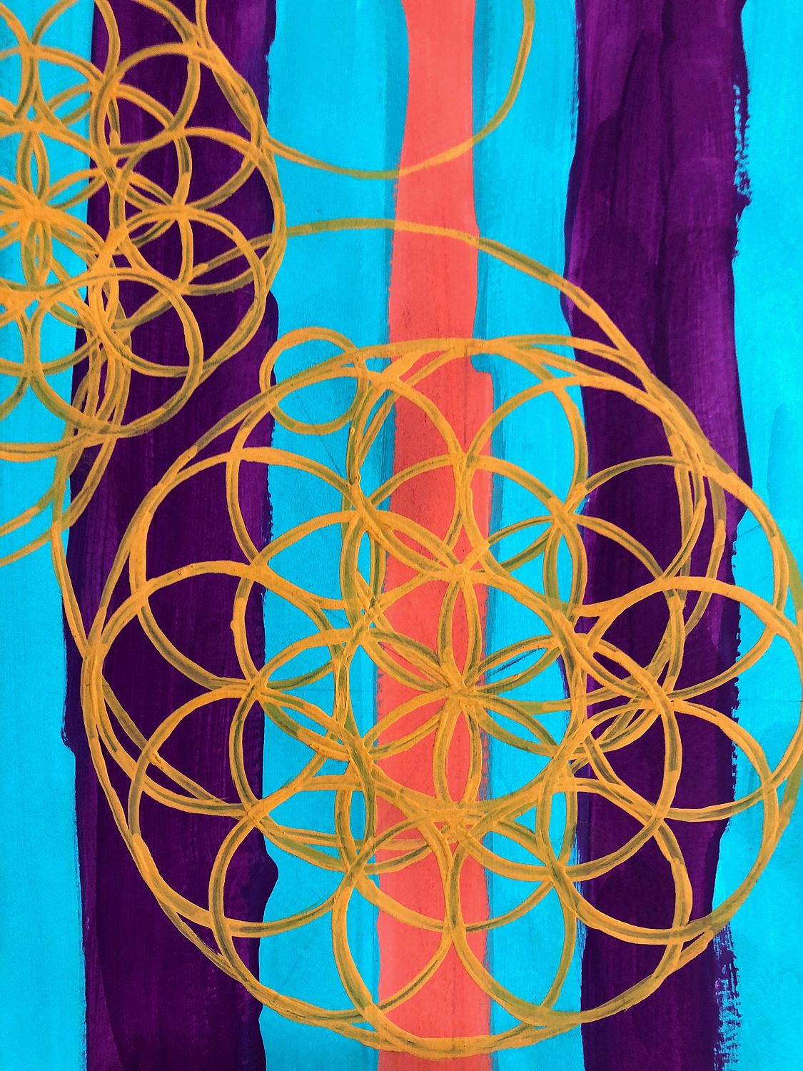 Creación XV, artwork by Sharoll Siñani