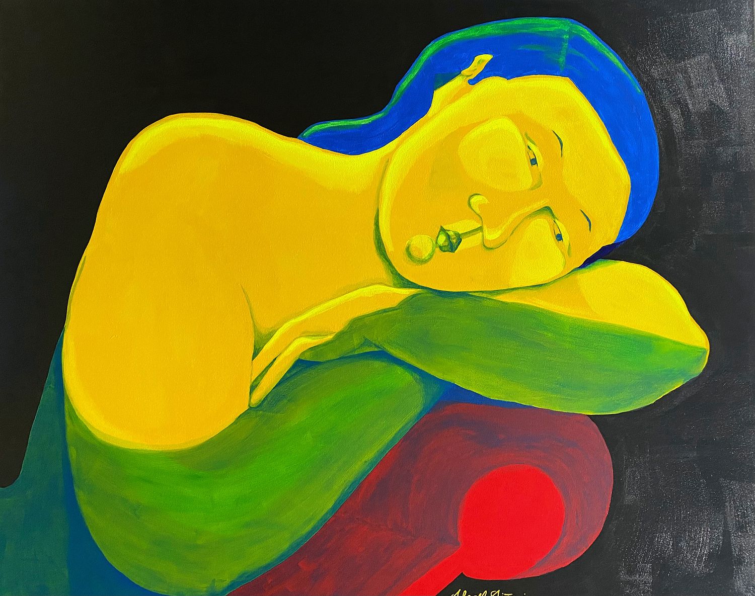 Petra IV, artwork by Sharoll Siñani