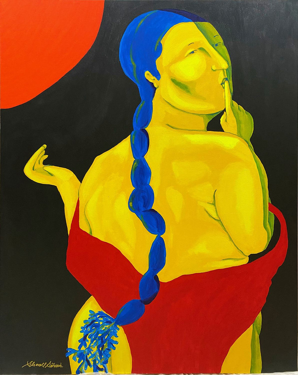 Petra II, artwork by Sharoll Siñani